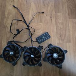 AsiaHorse Desktop Case Fans with Controller