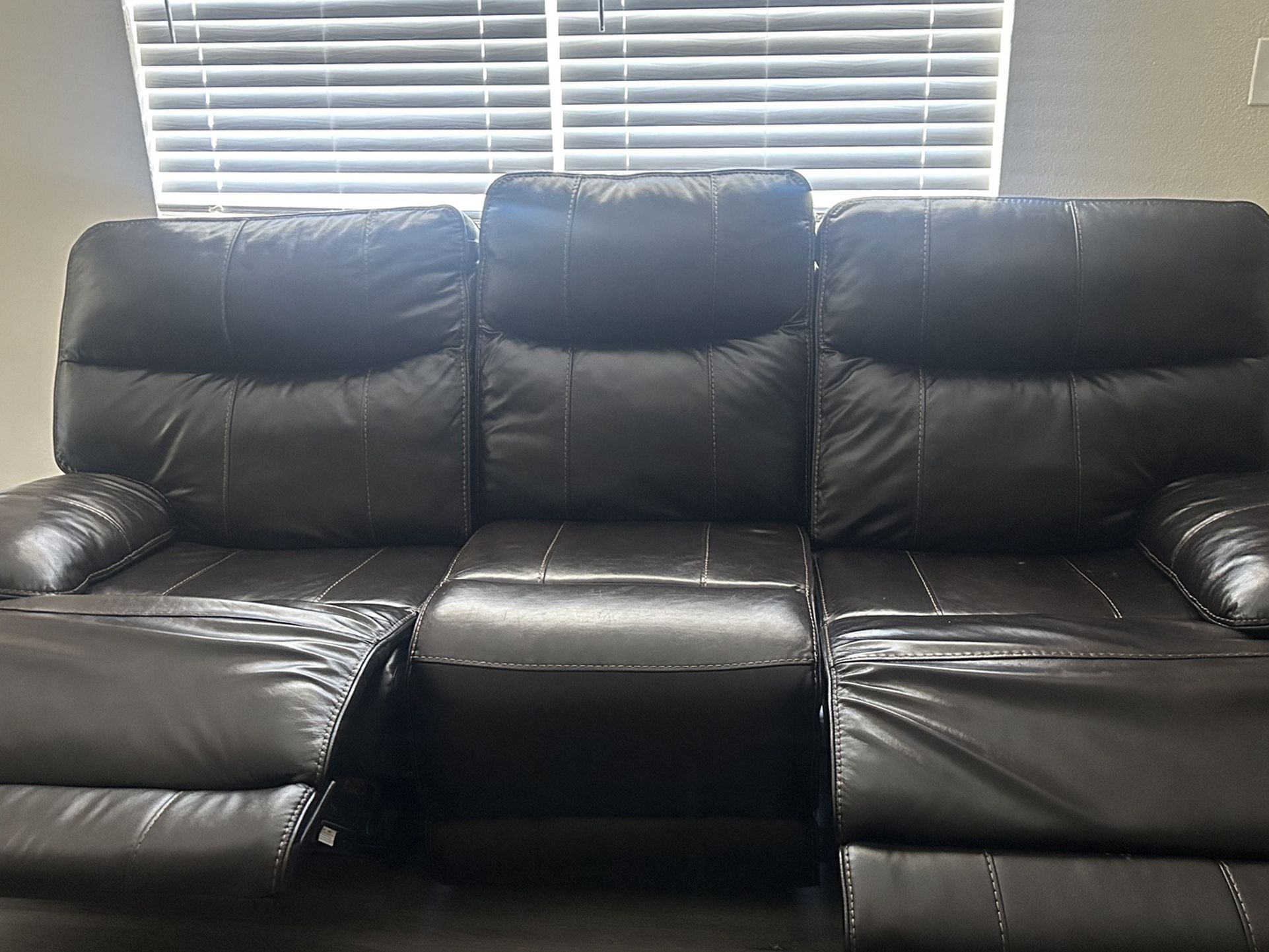 Full Grain Leather Couch For Low Price