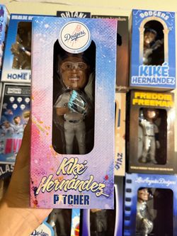 Kiké Hernández LA Dodgers Pitcher Bobblehead