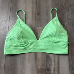 No Boundaries Bikini Top Size Large Green 