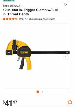Dewalt clamp