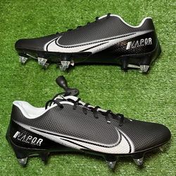 Brand New Nike Vapor Edge Speed 360 Detachable Football Cleats Black White Size 14.5
