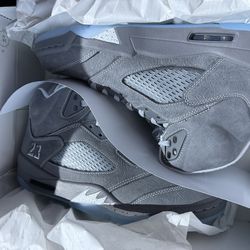 Jordan 5 wolf grey