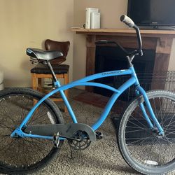 Blue Cranbrook Cruiser Bike
