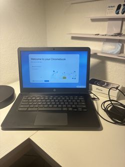HP Chromebook 14A G5 – 14" Laptop – 4GB RAM / 32GB – Charger Included