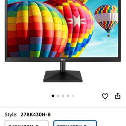 LG 27'' Monitor