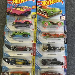 Hot Wheels Collection Lot Of 10