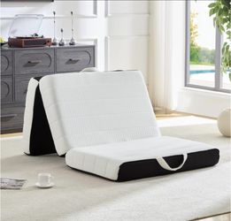 Tri-Fold Memory Foam Mattress - 4 inch - Brand New (In Box)