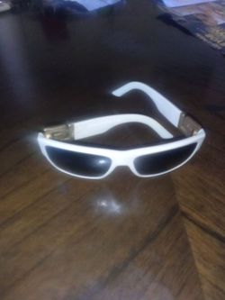Versace glasses brown color