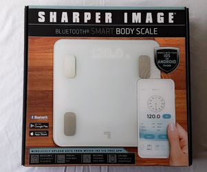 Sharper Image Bluetooth Smart Body Scale