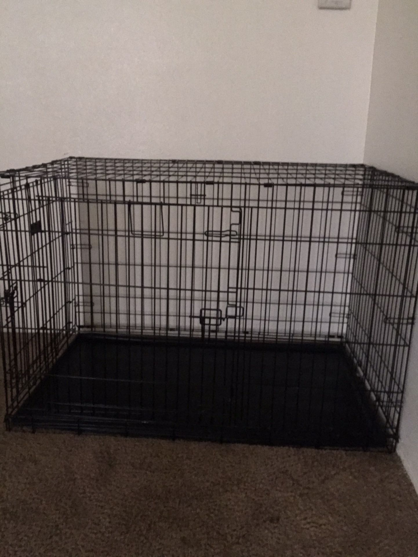 Large dog cage for sale