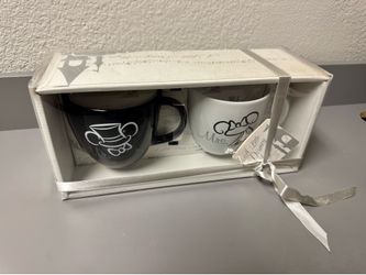 DISNEY MUGS $15 Mr & Mrs GIFT