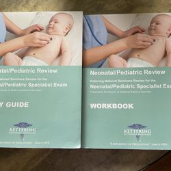 Neonatal/Pediatric  Kettering Review Books 