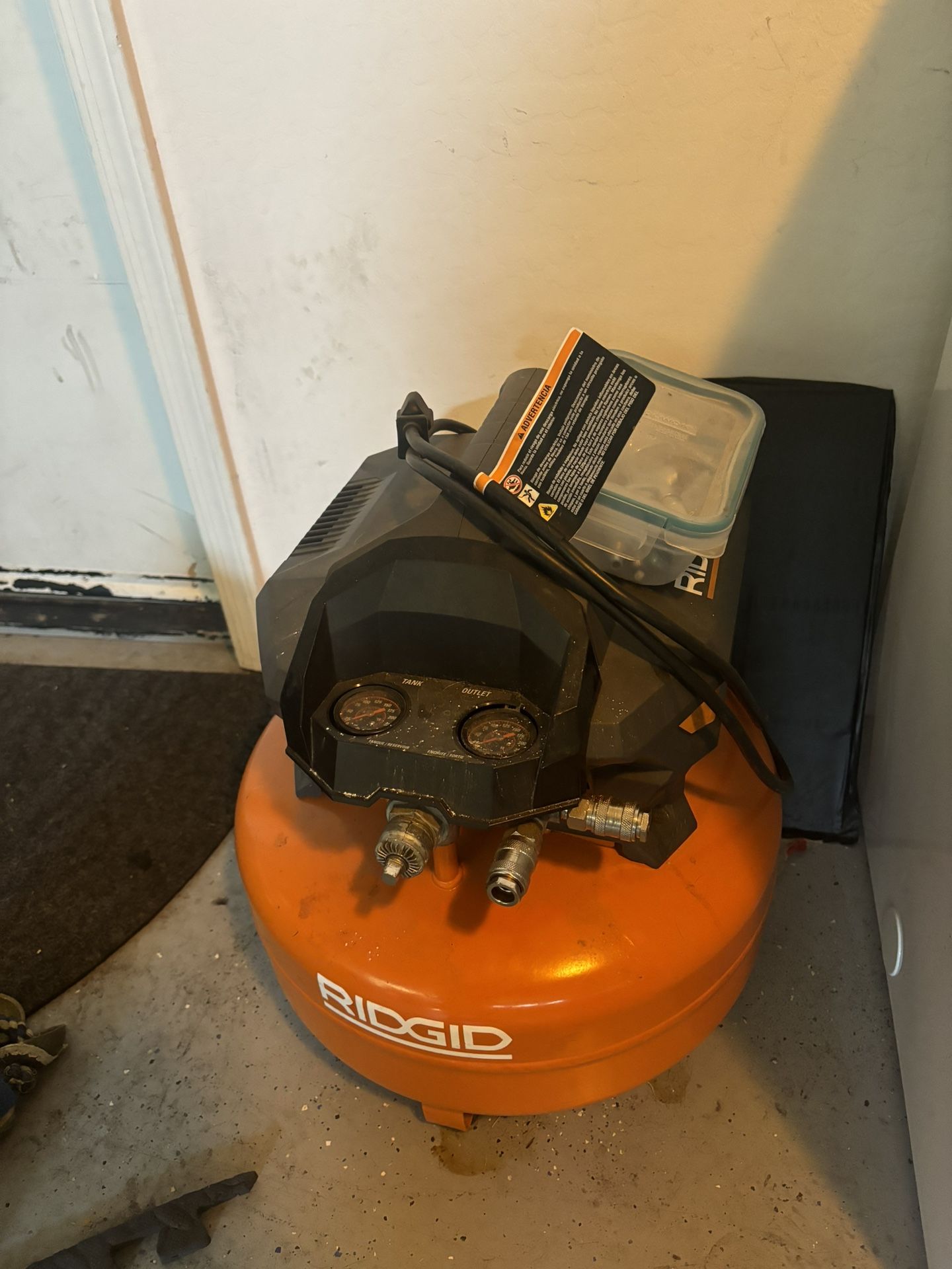 Ridgid air compressor