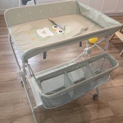 Baby Changing Table with Storage
