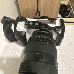 ZV-E1 with tilta fan and cage 