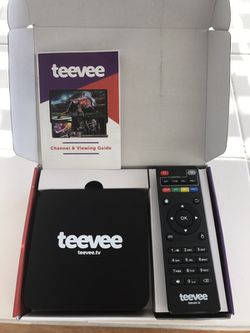TeeVee Live Streaming Tv Service