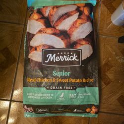 Merrick Senior Grain Free Dry Dog Food 22lb