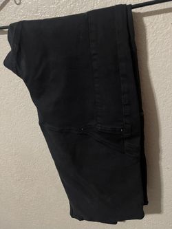 pregnancy jeans black new never used buy it at the mall
