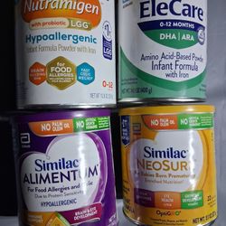 Formula Baby Nutramigen And Alimentum
