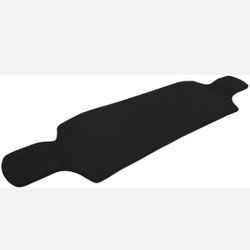 BLACK FREERIDE / FREESTYLE DROP DOWN LONGBOARD Deck CONCAVE 10 x 39.8 Cruiser