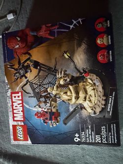 Spiderman sandman venom lego set