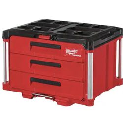 PACKOUT 22 in. Modular 3-Drawer Tool Box with Metal Reinforced Corners