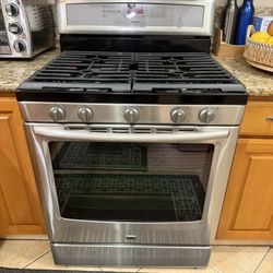 Stainless Steel Gas Range Oven – Excellent Condition