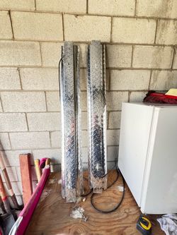 2 Chrome 4’ Shop Lights