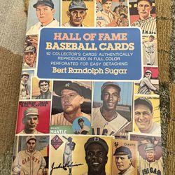 Baseball Cards  By Burt Randolph Sugar 