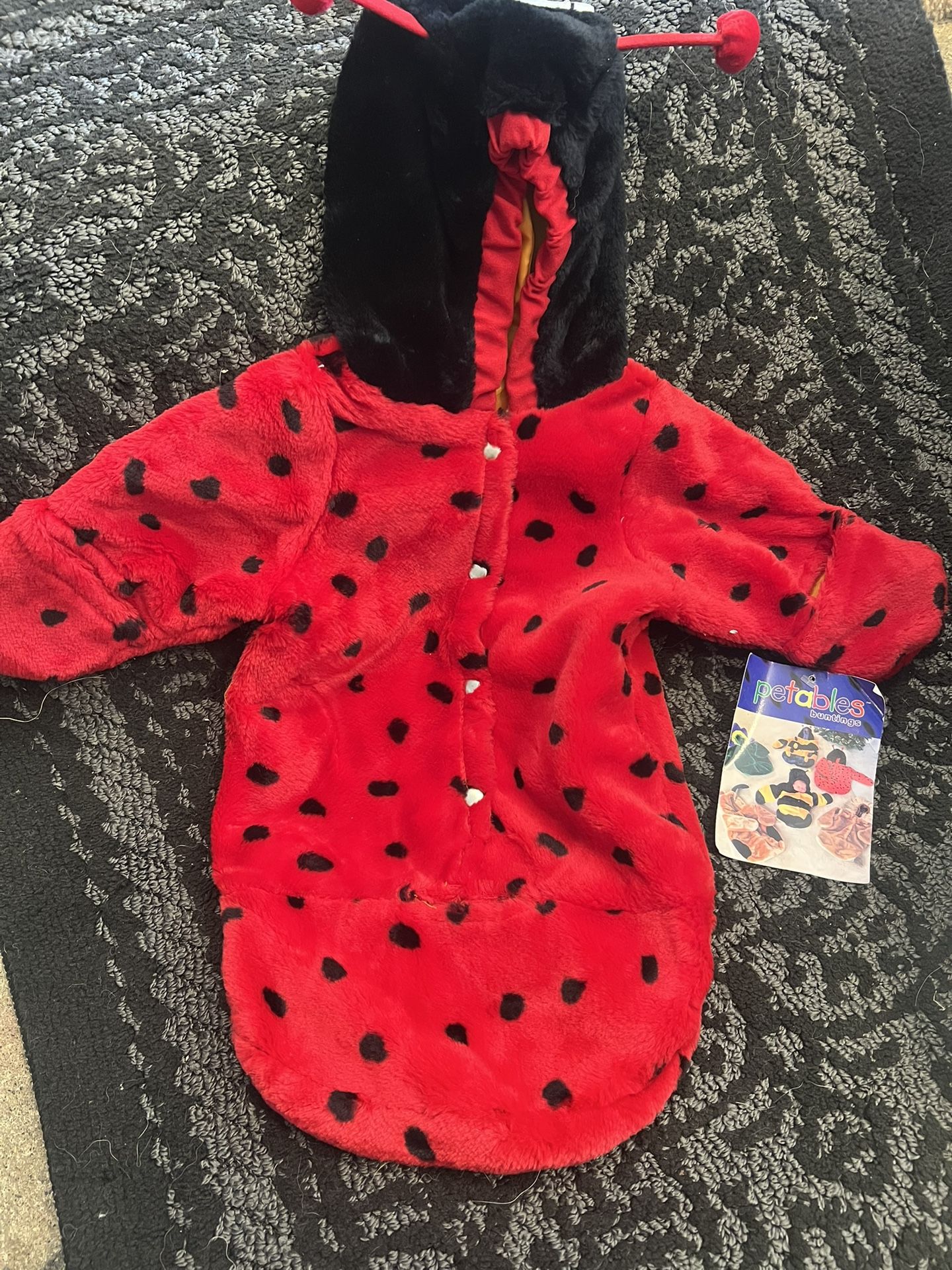 New Lady Bug Baby Bunting 