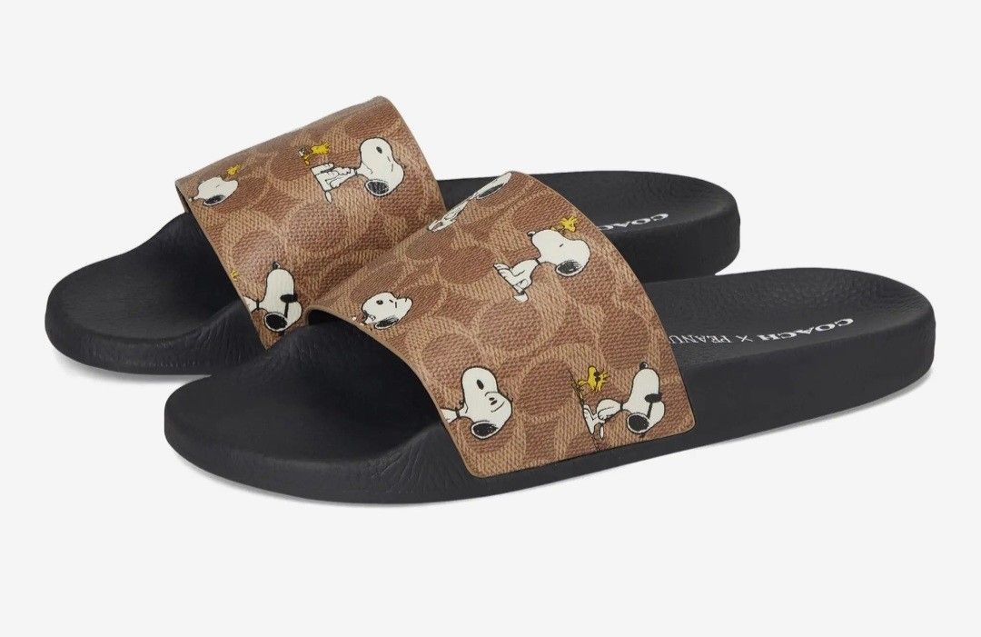 BNIB Coach & Peanuts Colaberation Slides Mens Size 8