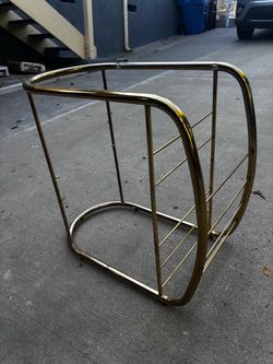 FREE vintage brass side table