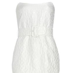 White Dress - Amanda Uprichard Size Small