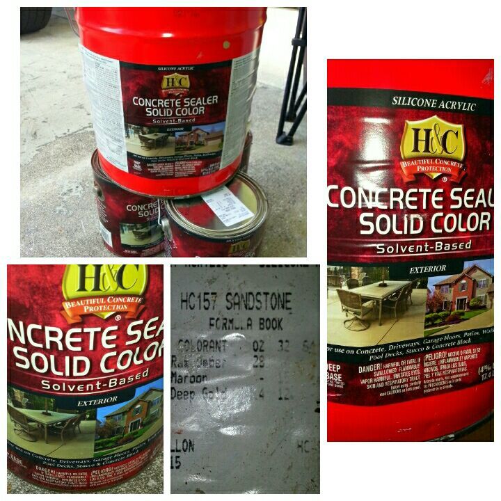 Sherwin Williams Patio/Concrete Paint