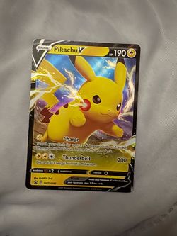 Pikachu V SWSH061 SWSH: Sword & Shield Promo Cards Holo Pokemon card