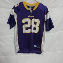XL KIDS VIKINGS JERSEY #28 PETERSON