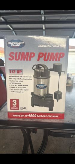 Sump pump