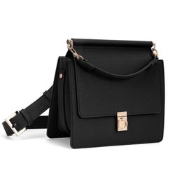  NEW Small Top Handle Bag Black 