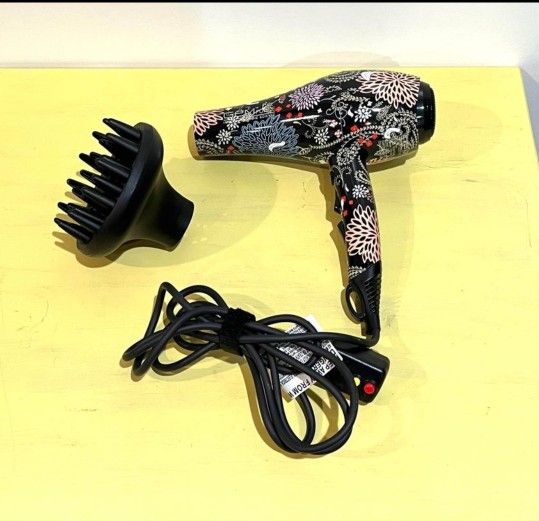 Gem Force Intense Ionic Ceramic Hair Dryer (Paisley), Dual  display picture 1