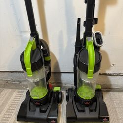 CLEANING VACUUMS SET OF TWO