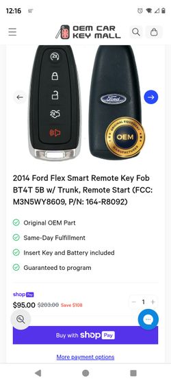 Ford Key Fobs