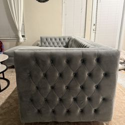 Grey sectional