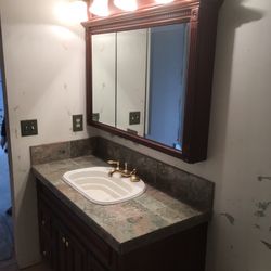 Vanity Set 48” width 