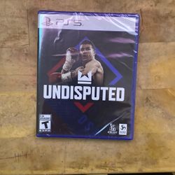 Undisputed game disc