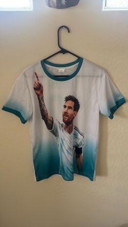 argentina fútbol club messi jersey large size