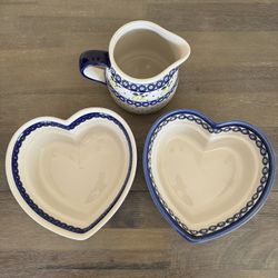 Polish Boleslawiec Pottery