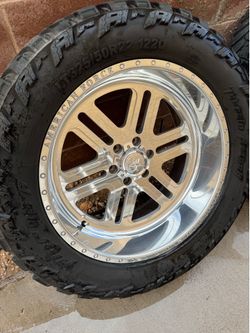 22x10 American Force Alpha SS Wheels and Tires