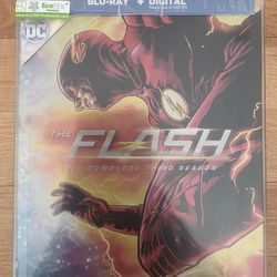 The Flash Season 3 Steelbook Blu Ray