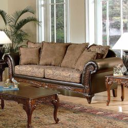 New leather sofa! Other couch and love seat deals here